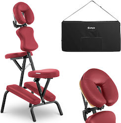 Portable Folding Tattoo Massage Chair Montpellier Red Up To 130 Kg Red Portable Folding Tattoo Massage Chair Montpellier Red Up To 130 Kg Red