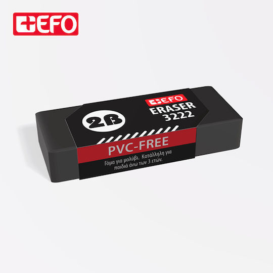 Гума +efo 2b Черна Без ПВЦ 3222