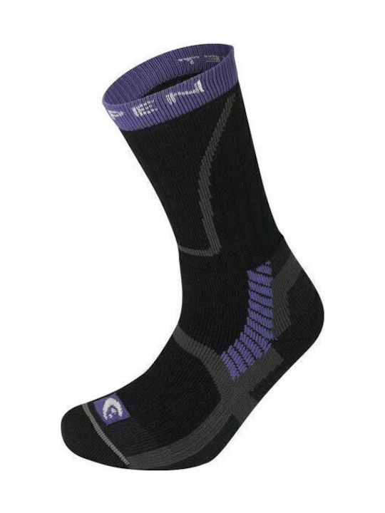 Lorpen Trekkingsocken Schwarz 1 Paar