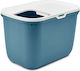 Savic Hop-in Katzentoilette Geschlossen Blau L2...