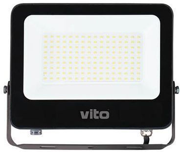 Vito Waterproof LED Floodlight 100W Natural White 4000K IP65