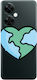 Oneplus Nord Ce 3 Lite 5g World In My Heart Transparent Silicone Tpu Θήκη