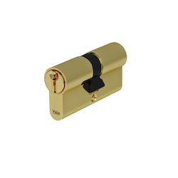 Yale Lock Cylinder Security 54mm Gold