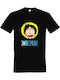 Tricou pentru copii Black Monkey D. Luffy Happy Face One Piece Anime