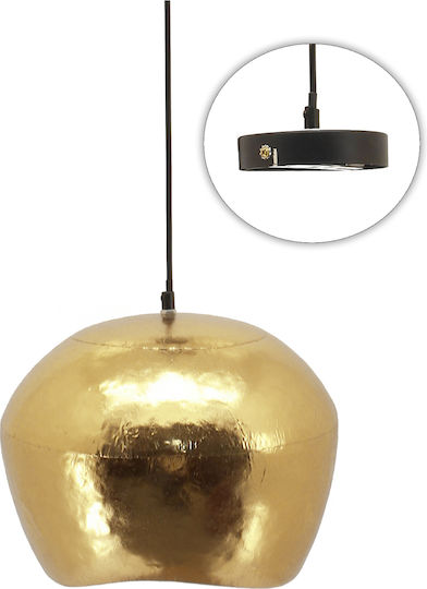 Zaros Hängelampe Gold Glocke 31.5cm.