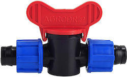 Agrodrip 10-1293-17A Connection Pipe Valve 17mm