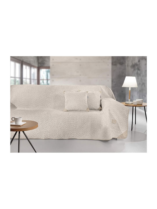 Guy Laroche Lama Sofa Throw 2 Seater Jacquard 1...