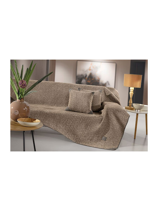 Guy Laroche Lama Three-Seater Sofa Throw Jacqua...
