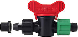 Agrodrip 10-1250-09 Connection Pipe Valve 18mm