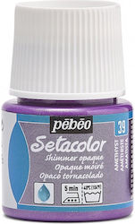 Setacolor Shimmer Opaque Pebeo Amethyst 45ml