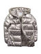 Kids' Casual Jacket with Hood Silver