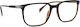 David Beckham Plastic Eyeglass Frame Black DB 1...