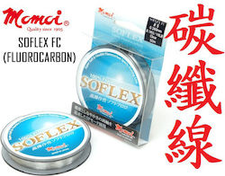Momoi Fishing Line Fluorocarbon Transparent 50m / 0.148mm