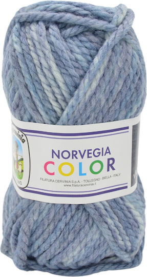 Handibrand Strickgarn Blau 100gr