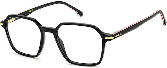 Carrera Männlich Kunststoff Brillenrahmen Schwarz 327 807
