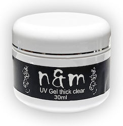 N&M Nails Gel Thick Clear 30ml N&M Nails Gel Thick Clear 30ml