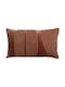 Vivaraise Vivaraise Sofa Cushion Fara 100% Cotton Bois De Rose 40x65cm