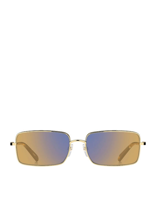 Marc Jacobs Unisex Γυαλιά Ηλίου με Χρυσό Μεταλλικό Σκελετό και Πολύχρωμο Καθρέφτη Φακό MARC 771/N/S DYG/Z0