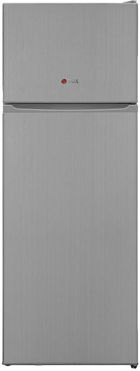 Vox Electronics Ψυγείο Δίπορτο 213lt Υ144xΠ54xΒ57εκ. Inox KG 2500 SE