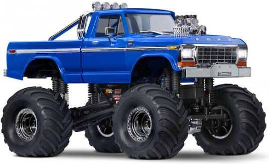 Traxxas Ford F-150 Τηλεκατευθυνόμενο Αυτοκίνητο Monster Truck Μπλε