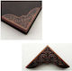 Antique Metal Corners 30x30x2mm Set of 4 Pieces
