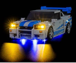 Light My Bricks Light Kit Lego #76917 Speed Champions Nissan Skyline Gt-r R34 3846