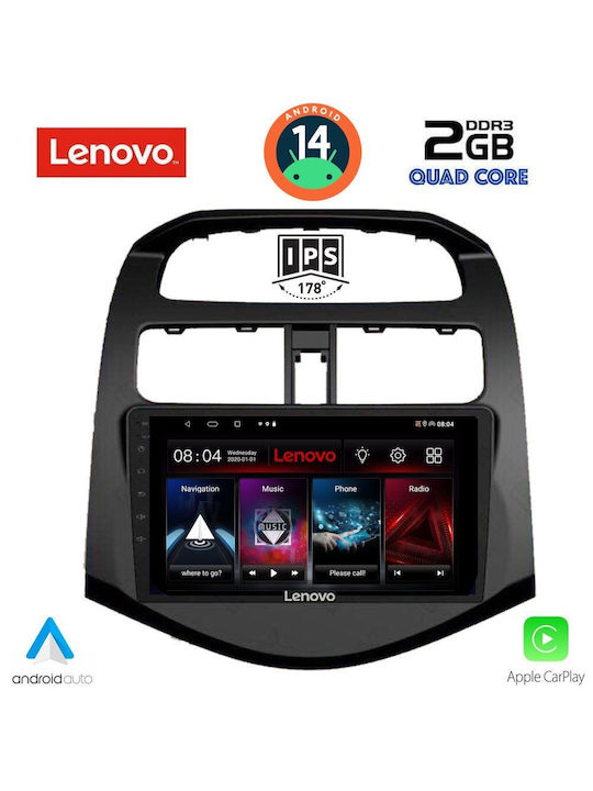 Lenovo Auto-Audiosystem für Chevrolet Funke 2009-2015 (Bluetooth/USB/AUX/WiFi/GPS/Apple-Carplay/Android-Auto) mit Touchscreen 9"