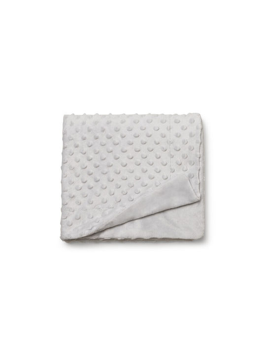 Interbaby Blanket Spanish Nursery Swaddling Blankets Flecce Coral Coral, Grey 80x110cm