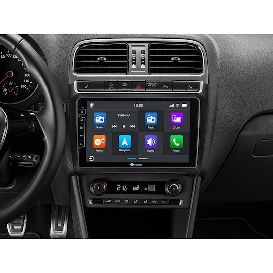 Dynavin Ηχοσύστημα Αυτοκινήτου για Volkswagen Polo 2009-2014 (Bluetooth/USB/WiFi/GPS/Apple-Carplay/Android-Auto) με Οθόνη Αφής 9"