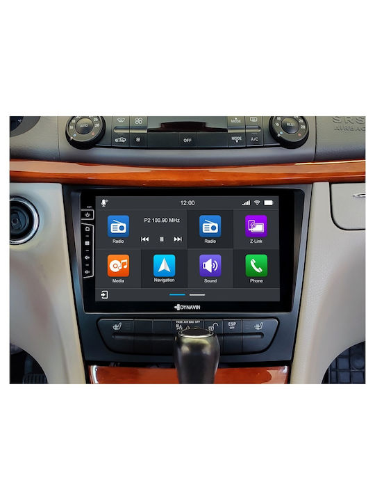 Dynavin Auto-Audiosystem für Mercedes-Benz CLS Klasse / E Klasse 2003-2009 (Bluetooth/USB/WiFi/GPS/Apple-Carplay/Android-Auto) mit Touchscreen 9"
