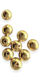 Riniotis Craft Beads Gold 50pcs 12mm