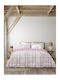 Nima Duvet Cover Set Cotton Queen with 2 Pillowcases 220x240 Reimon Pink