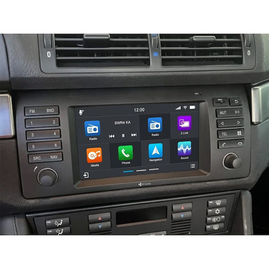 Dynavin Car Audio System for BMW X5 E53 (Bluetooth/USB/WiFi/GPS/Apple-Carplay/Android-Auto) with Touch Screen 7"