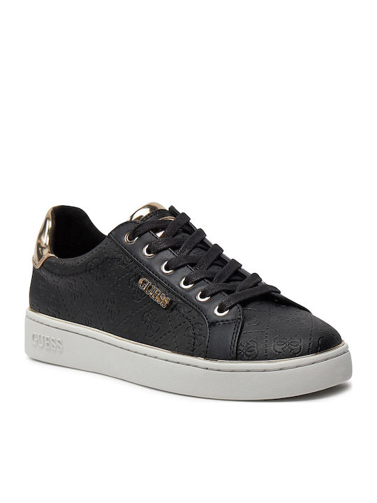 Guess 'beckie' Damen Sneakers Schwarz