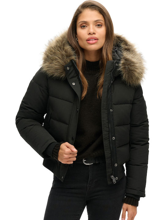 Superdry D3 Ovin Everest Women's Short Puffer J...
