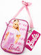 Розова детска чанта за рамо Barbie