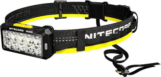 NiteCore Φακός Κεφαλής LED IP68 με Μέγιστη Φωτεινότητα 2000lm HU2000