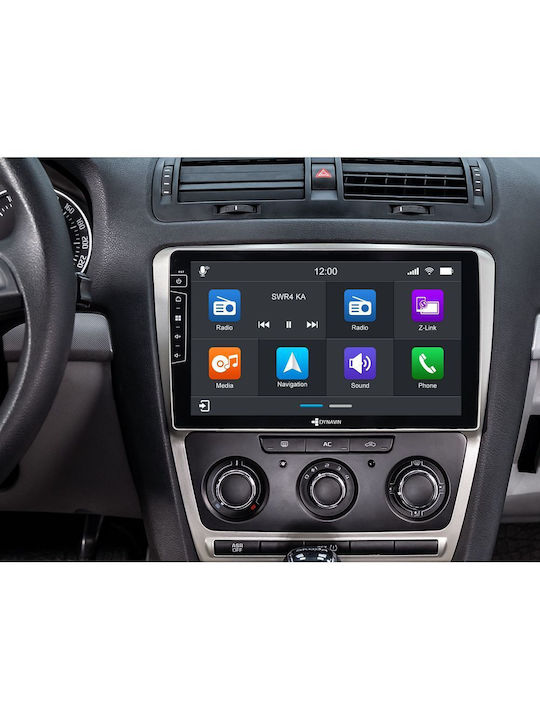 Dynavin Ηχοσύστημα Αυτοκινήτου για Skoda Octavia 2005-2013 (Bluetooth/USB/WiFi/GPS/Apple-Carplay/Android-Auto) με Οθόνη Αφής 10.1"
