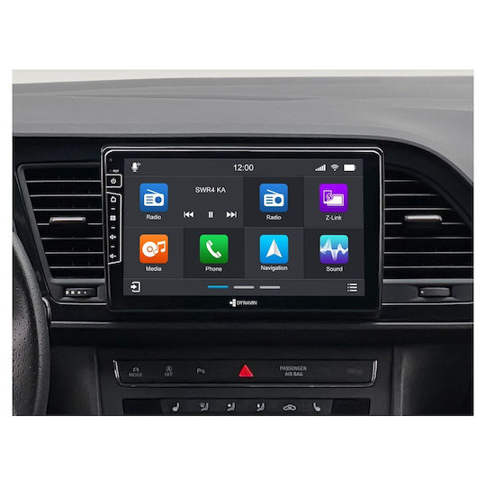 Dynavin Auto-Audiosystem für Seat Leon 2012-2019 (Bluetooth/USB/WiFi/GPS/Apple-Carplay/Android-Auto) mit Touchscreen 9"