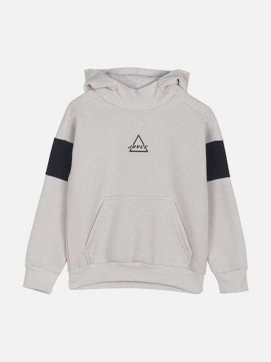 Joyce Kids Sweatshirt with Hood Grey