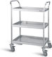 DM Construction Τροχήλατο Τραπεζάκι Nursing W40xD60xH90cm D-36