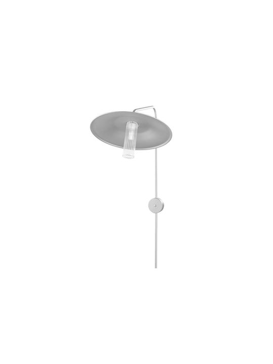 Luma Leuchte Wand mit Fassung E27 Silber 90x5cm