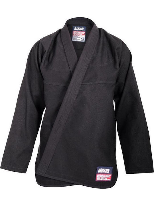 Scramble Ανδρική Στολή Brazilian Jiu Jitsu Μαύρη