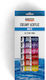 Pentart Set Culori Acrilice Pictură în culoarea Argintiu 60ml 1buc