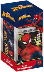 Spiderman Σετ Ζωγραφικής 25τμχ
