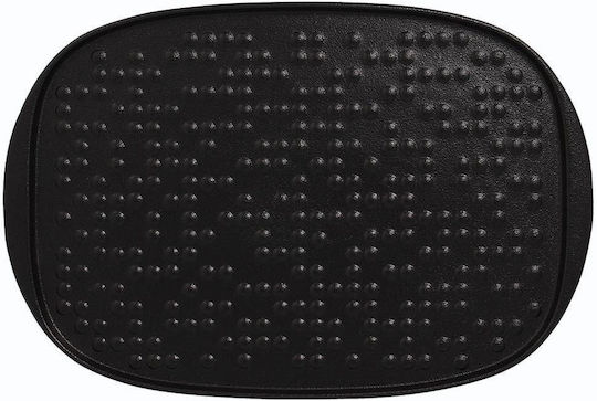 Rak Porcelain Platou de Servire Dreptunghiular din Porțelan Neagră 33x22buc 1buc Rak Porcelain Platou de Servire Dreptunghiular din Porțelan Neagră 33x22buc 1buc