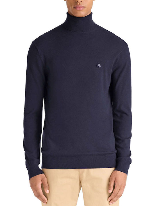 Scotch & Soda Пуловер с дълъг ръкав Син