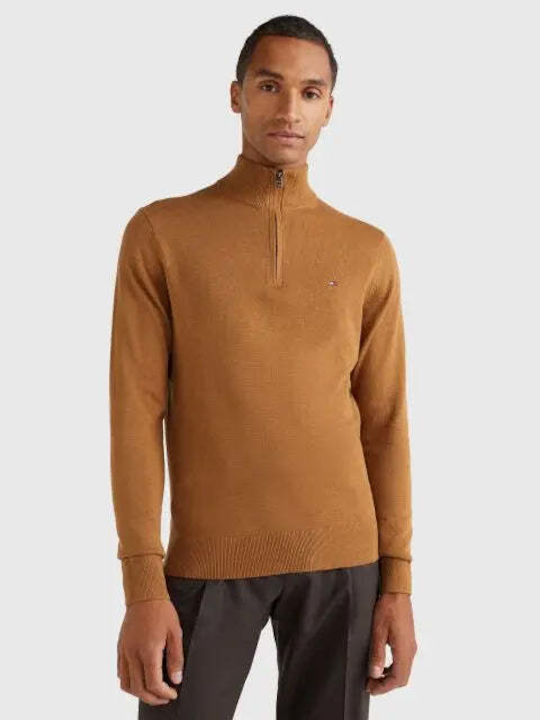 Tommy Hilfiger Пуловер с дълъг ръкав Desert Khaki
