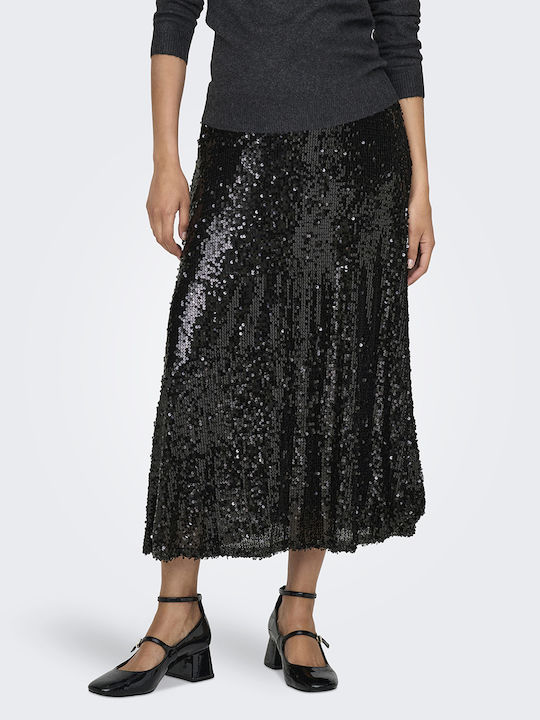 Only Midi Skirt Black