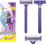 Medaction Velvet Razor pentru corp 8buc